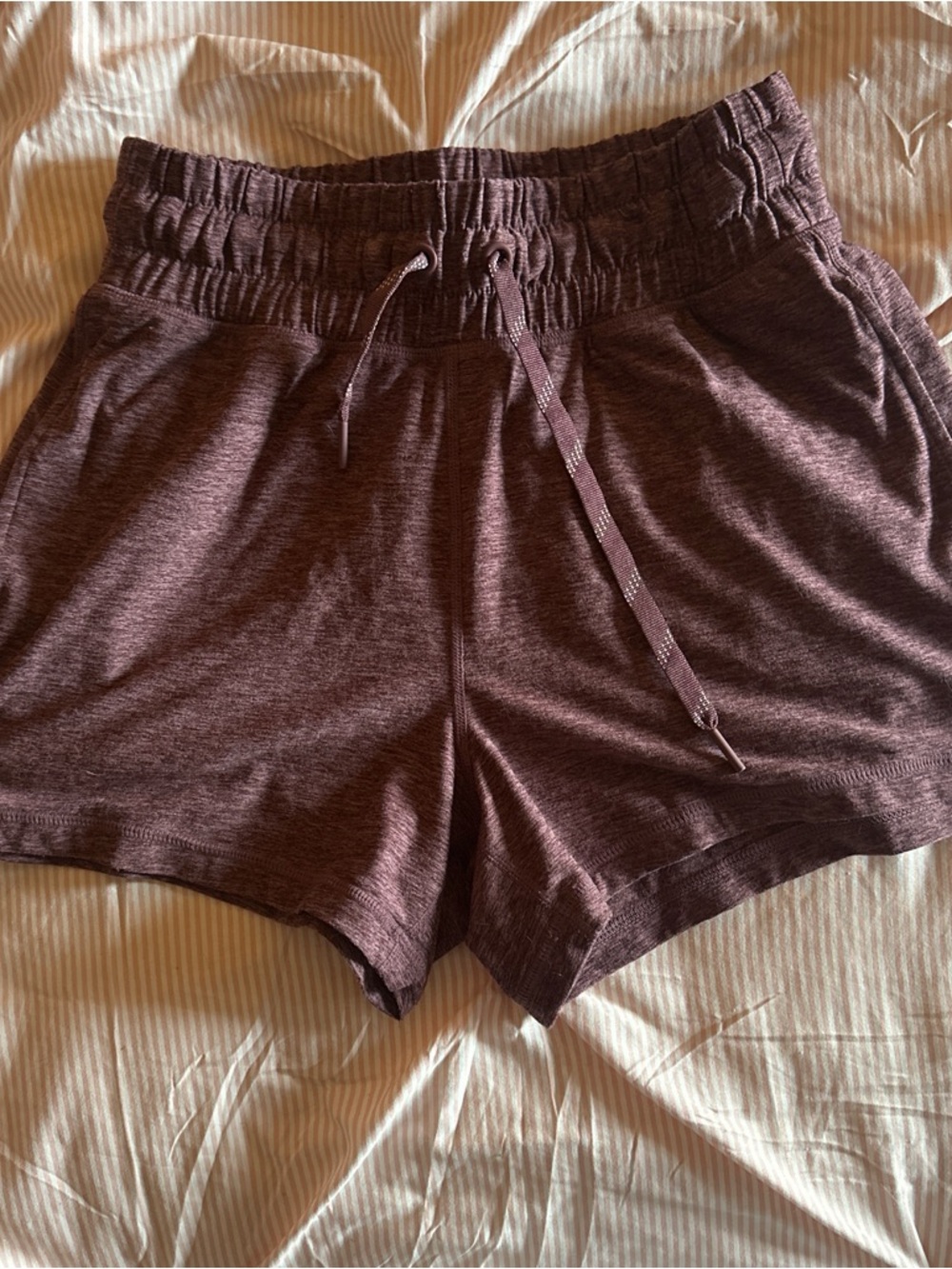 Women’s Athletic Maroon Drawstring Shorts